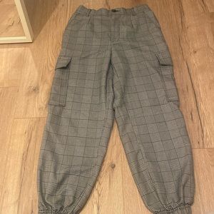 Forever 21 plaid stretchy pants